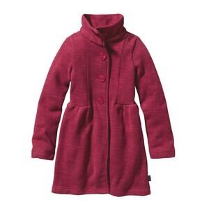 Patagonia | Girls' Better Sweater Coat Jacket Button Front Portofino Pink Fleece